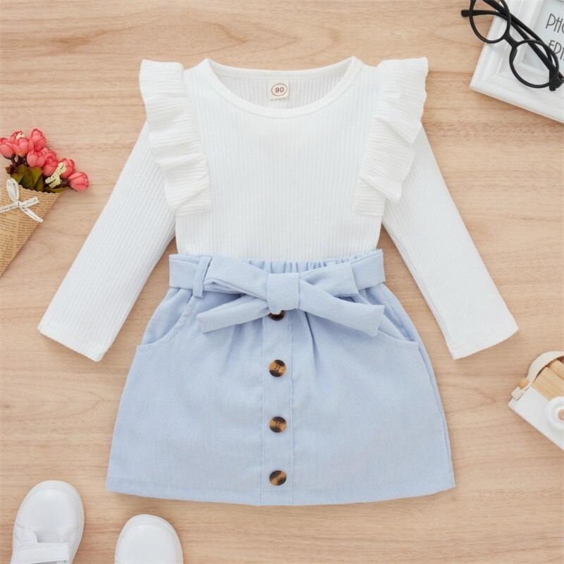 Girls Skirt and Top Set