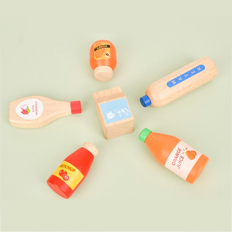 Wooden Drink Playset