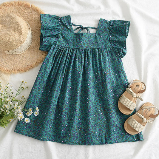 Girls Floral Dress